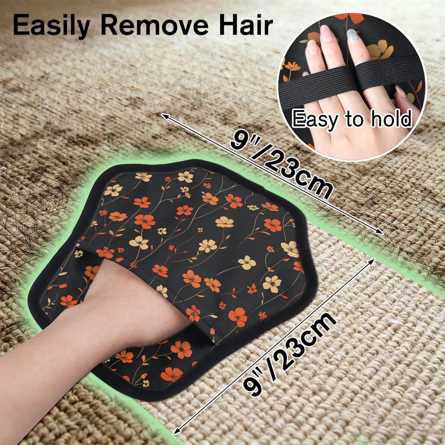 Pet Hair Removal Glove for Dogs Cats Reusable Washable Set