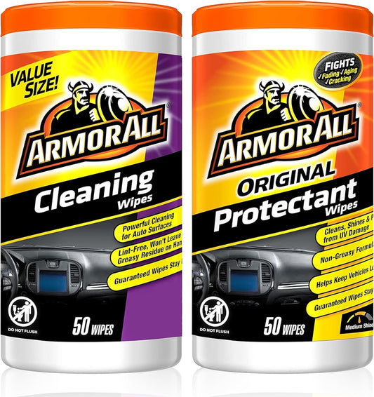 Car Cleaning Wipes and Protectant Wipes, Interior Car Wipes