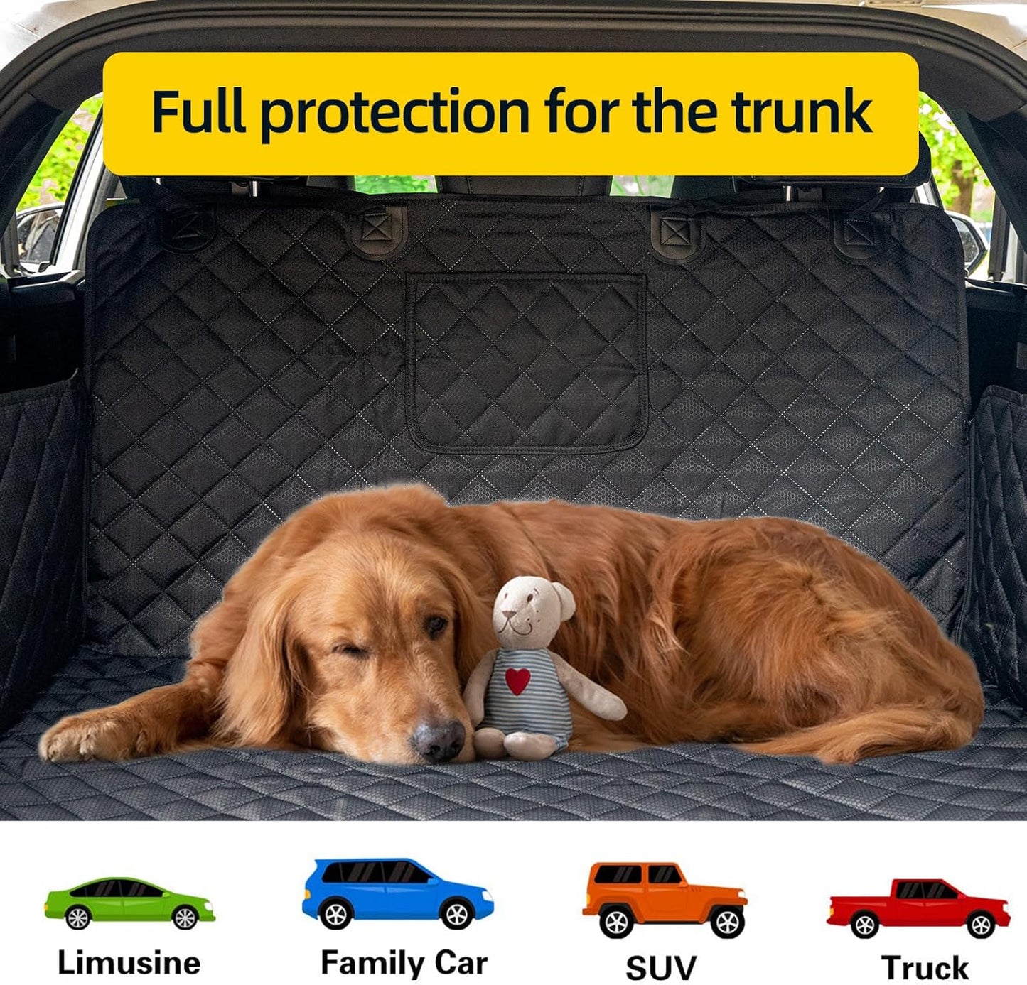SUV Cargo Liner for Dog Car Seat Cover Waterproof Cargo