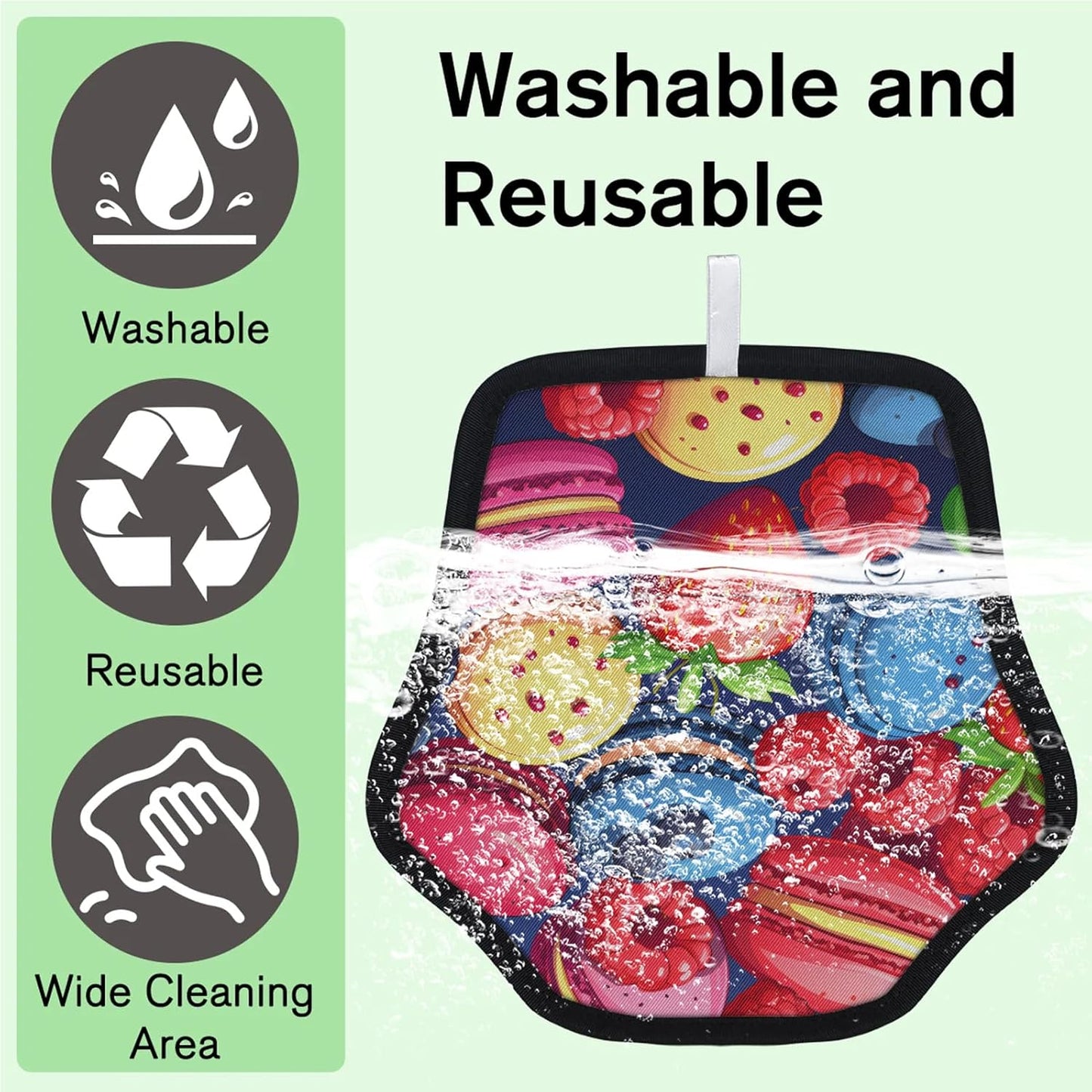 Pet Hair Removal Glove for Dogs Cats Reusable Washable Set