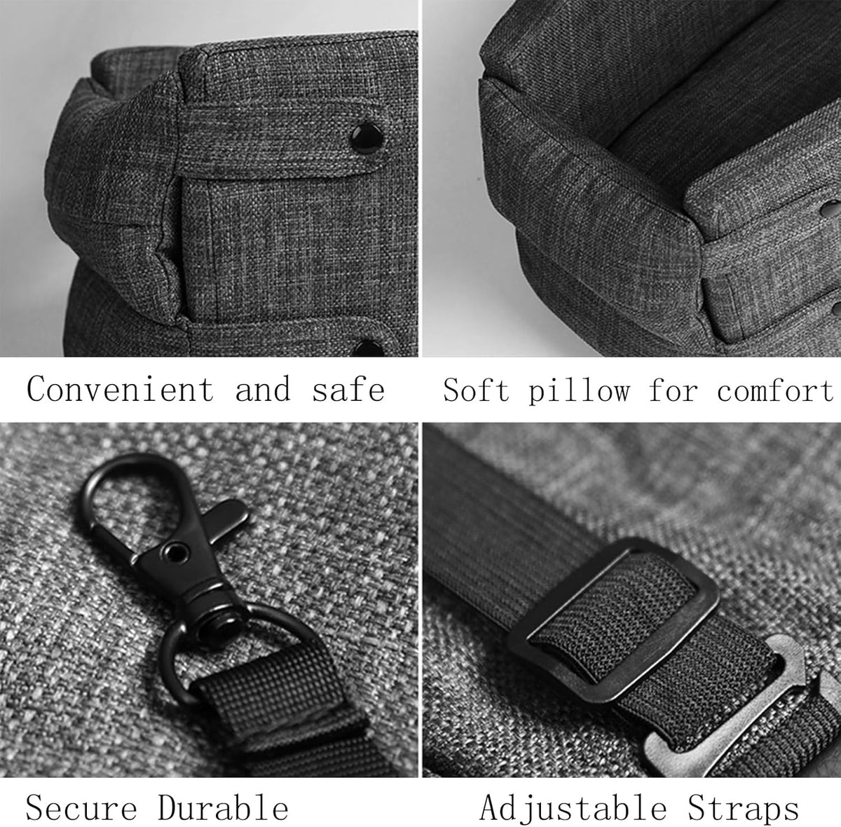 Dog Car Seat Bed for Center Console - Breathable Mesh Plush
