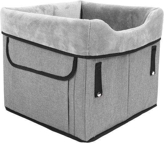Dog Car Seat for Small Dogs, Portable Dog Booster Seat with