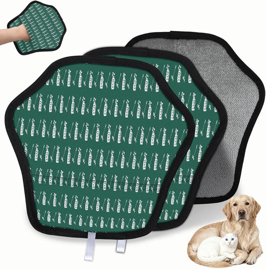 Pet Hair Removal Glove for Dogs Cats Reusable Washable Set