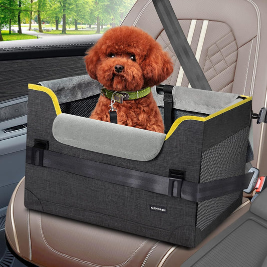 Dog Car Seat for Small Dogs,Detachable Pet Car Seat Under