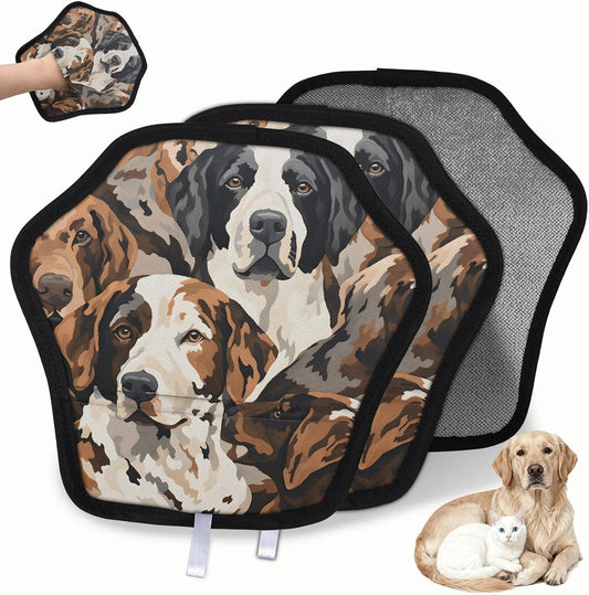 Cool Dogs 2Pcs Electrostatic Reusable Pet Hair Removal