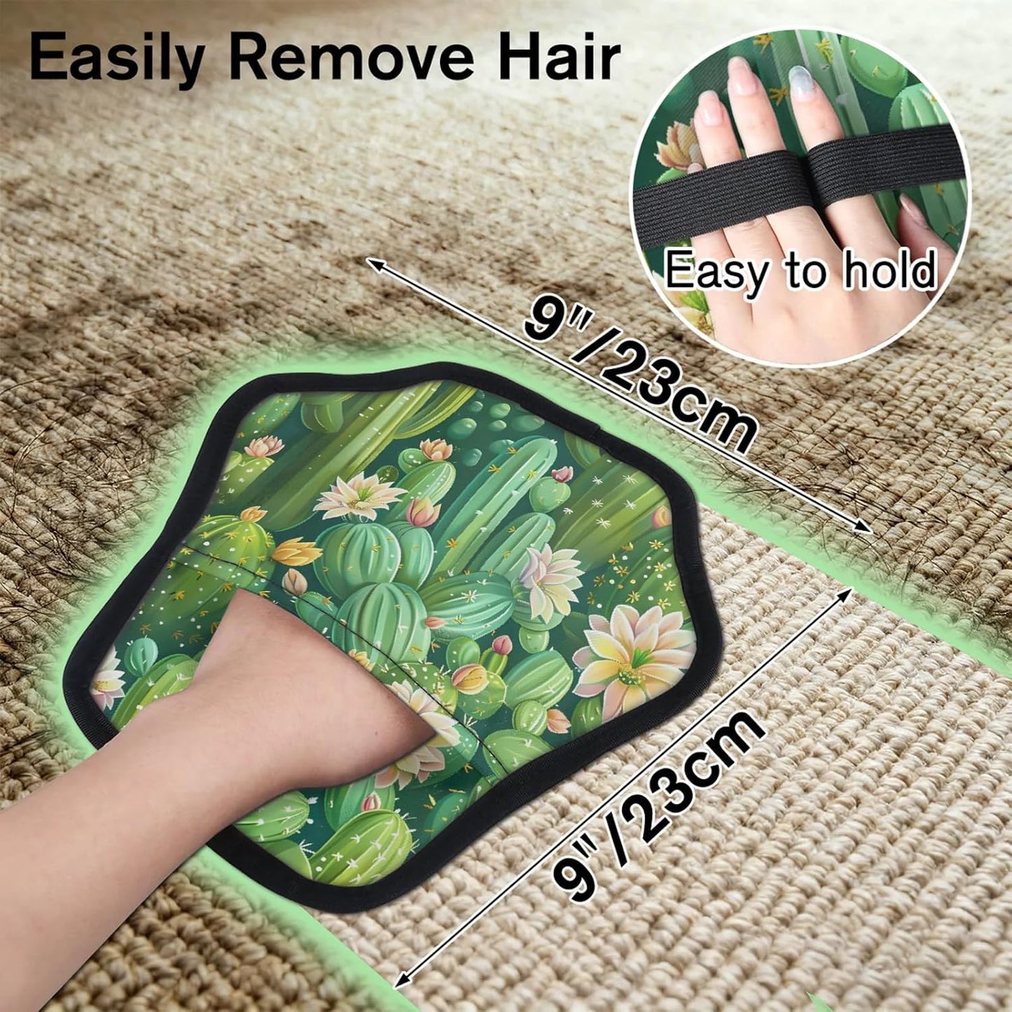 Pet Hair Removal Glove for Dogs Cats Reusable Washable Set