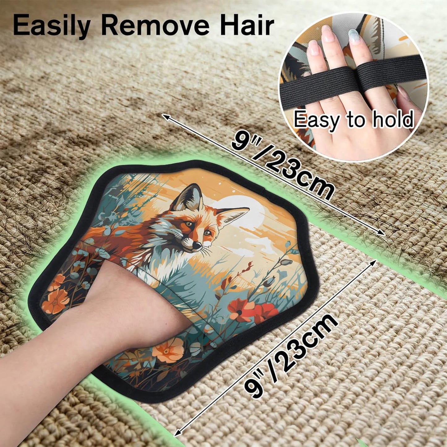 Pet Hair Removal Glove for Dogs Cats Reusable Washable Set