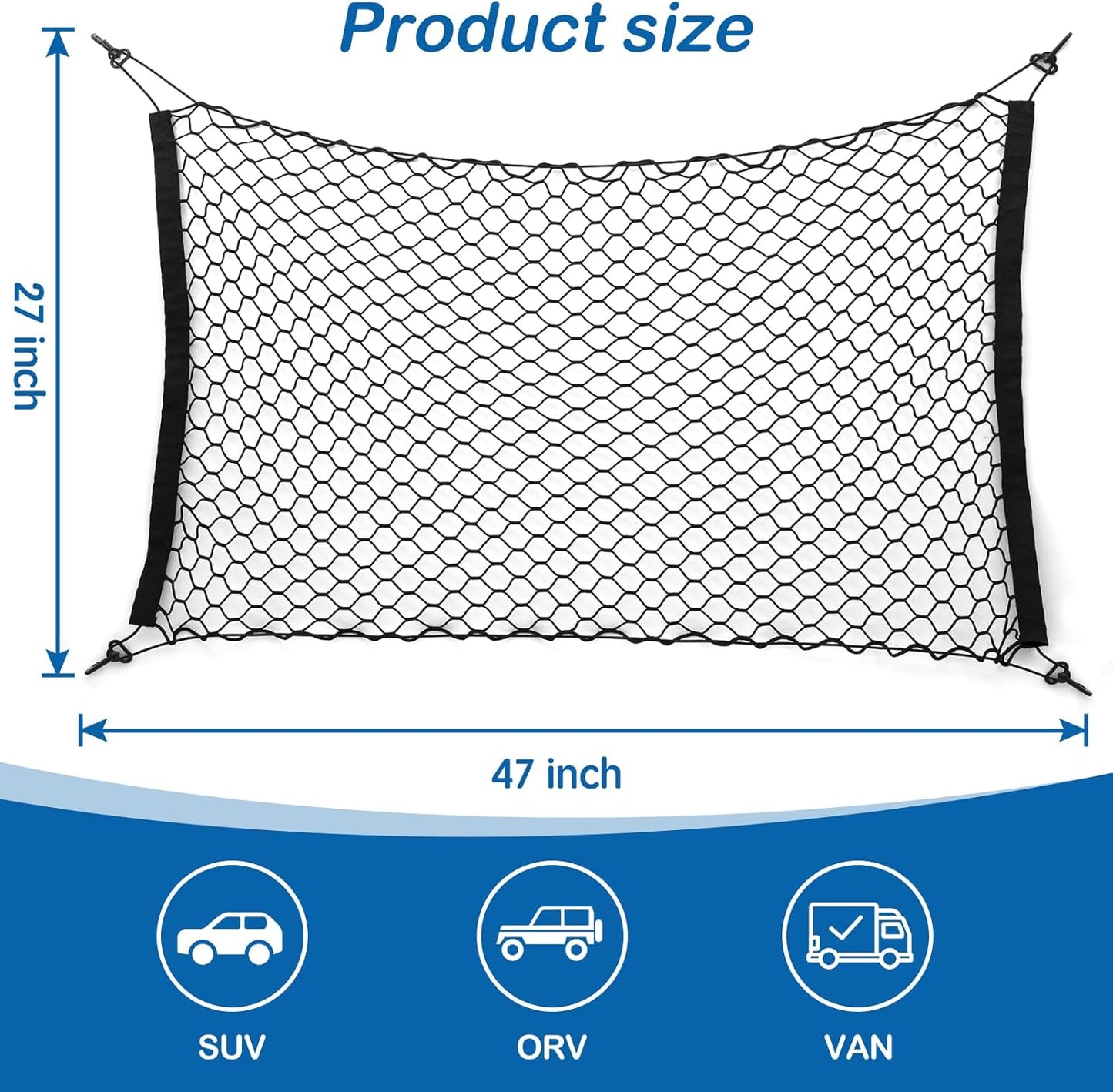 Dog Car Barrier Vehicle Pet Barrier Backseat Mesh Dog Car