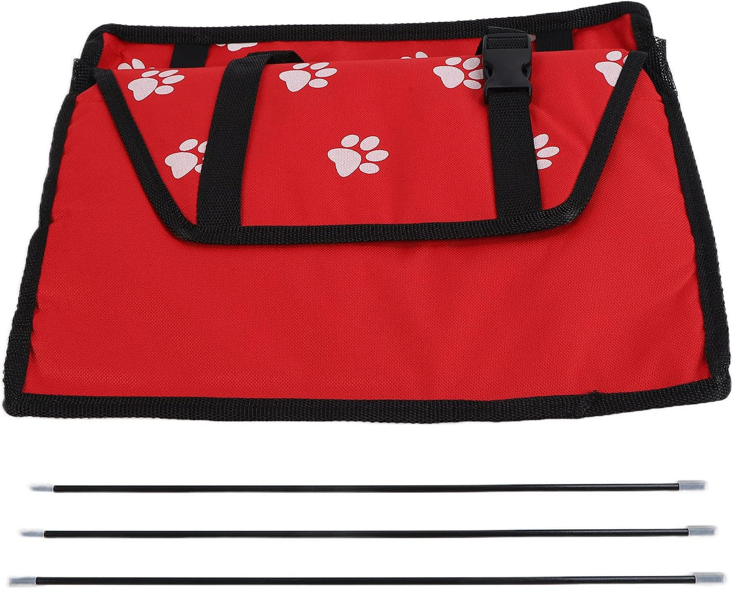 Bear Pattern Pet Carrier Cage, Washable Pet Car Travel