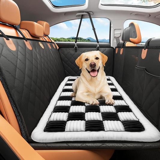 Backseat Dog Bed Non-Slip, Back Seat Pet Mat, Soft and