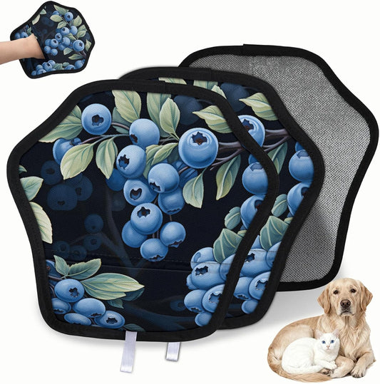Pet Hair Removal Glove for Dogs Cats Reusable Washable Set