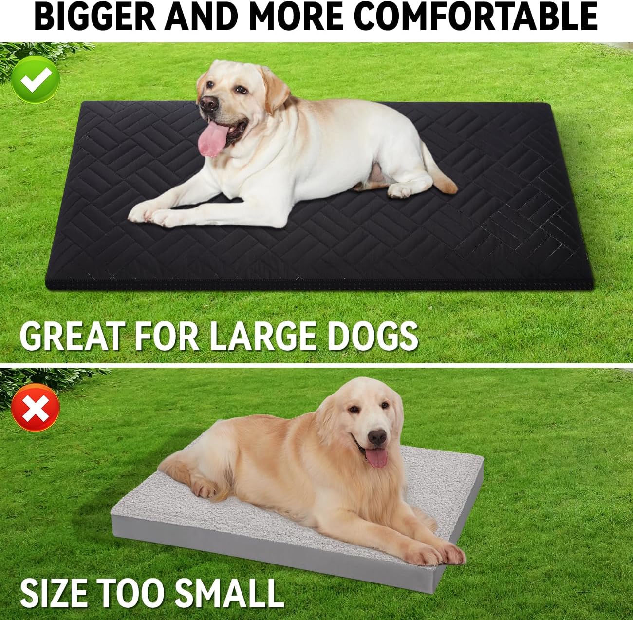 Dog Mat for Back Seat Extender for Dogs,Dog Bed for Car,Pet