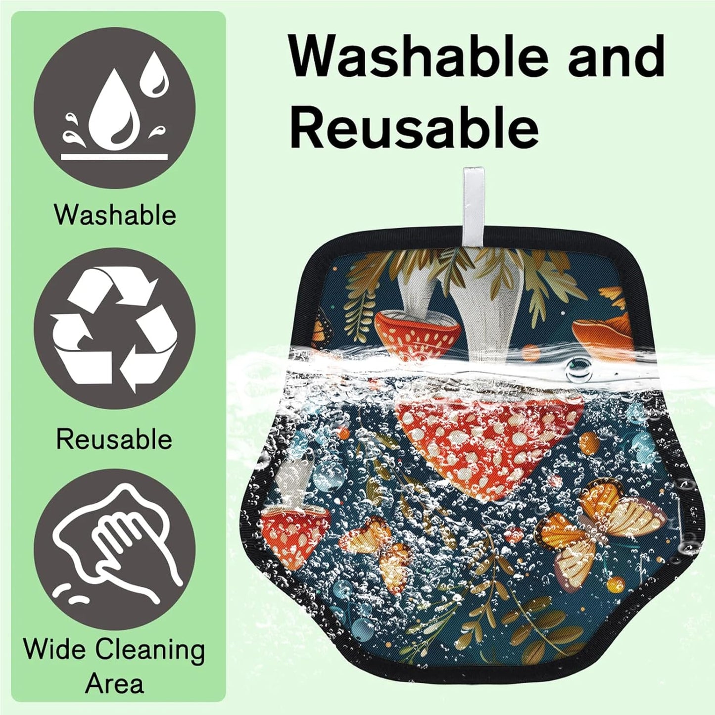 Pet Hair Removal Glove for Dogs Cats Reusable Washable Set