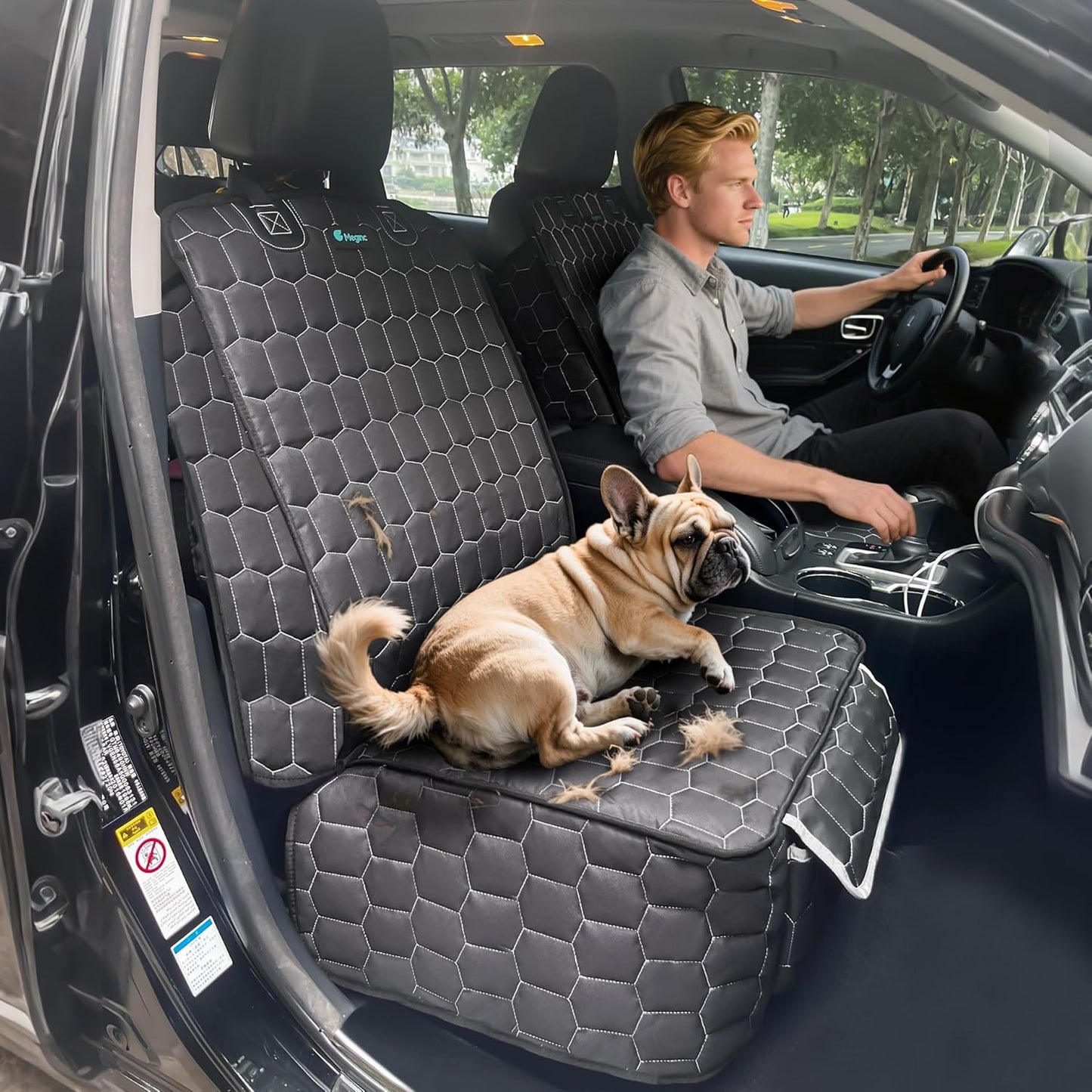 Front Seat Covers for Cars,Waterproof Car Seat Protector