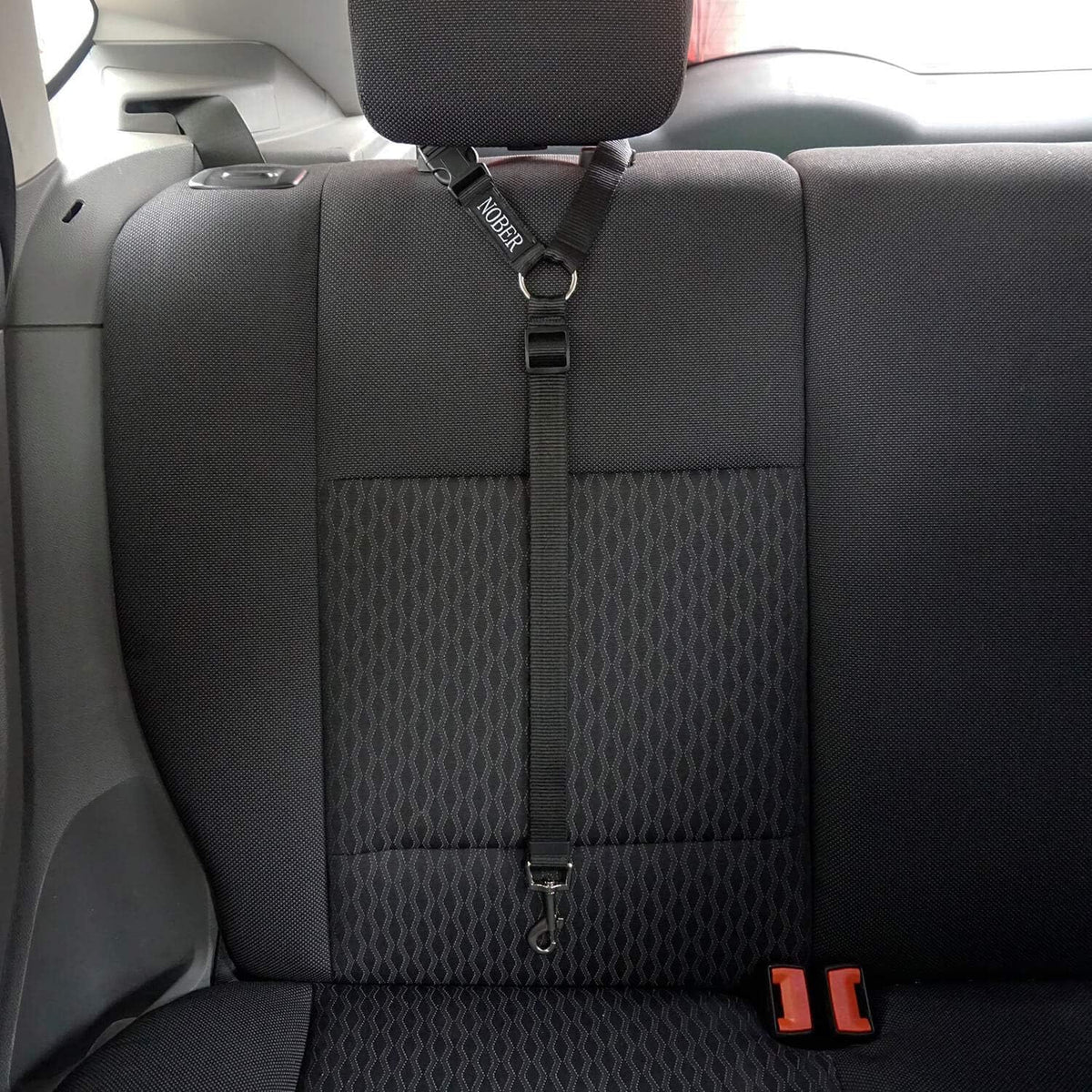2 Packs Dog Cat Safety Seat Belt Strap Car Headrest