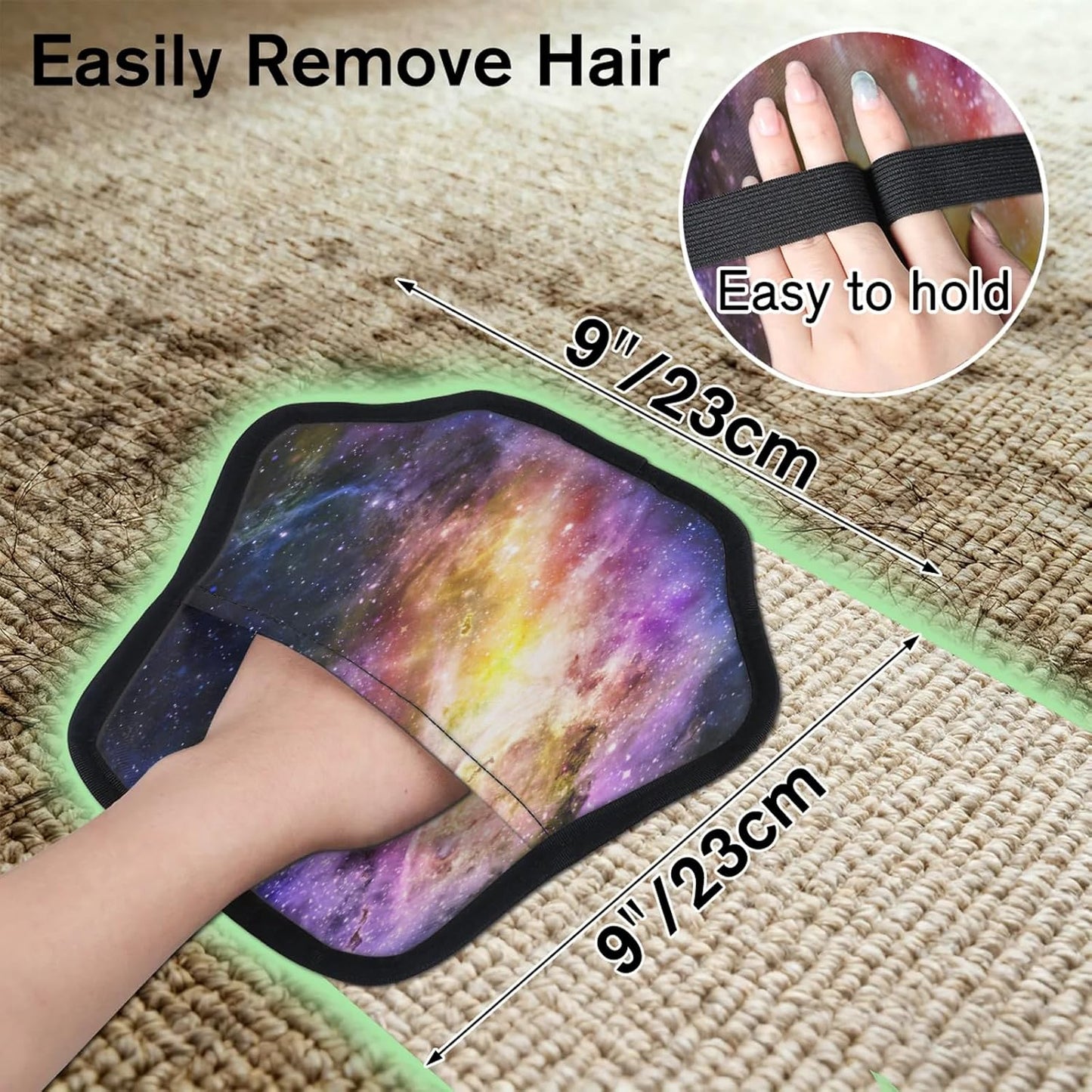 Pet Hair Removal Glove for Dogs Cats Reusable Washable Set