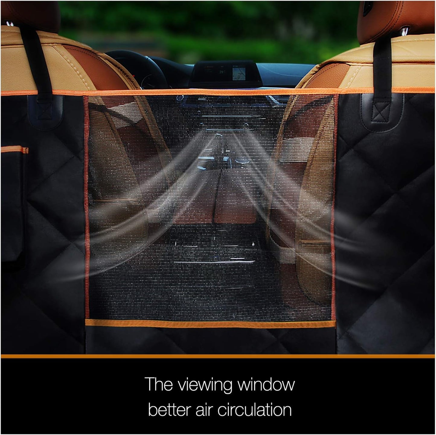 Dog Car Seat Cover for Back Seat Waterproof Dog Car Hammock