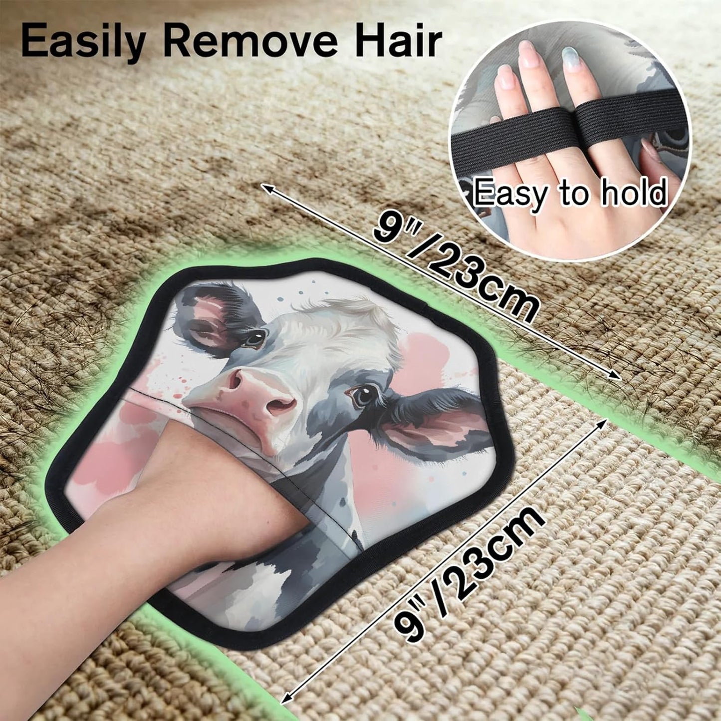 Pet Hair Removal Glove for Dogs Cats Reusable Washable Set