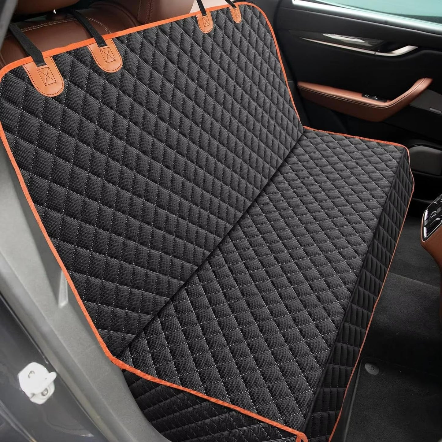 Dog Car Seat Cover for Polestar 4 2023-, Waterproof 4-Layer