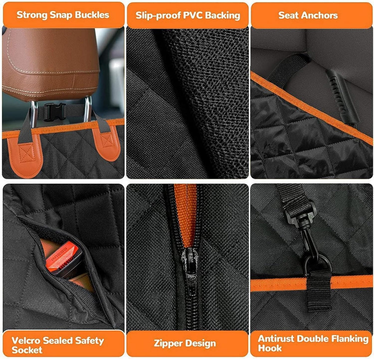 Car Seat Protector for Dogs for BMW X5 X5M E53 E70 F15 G05