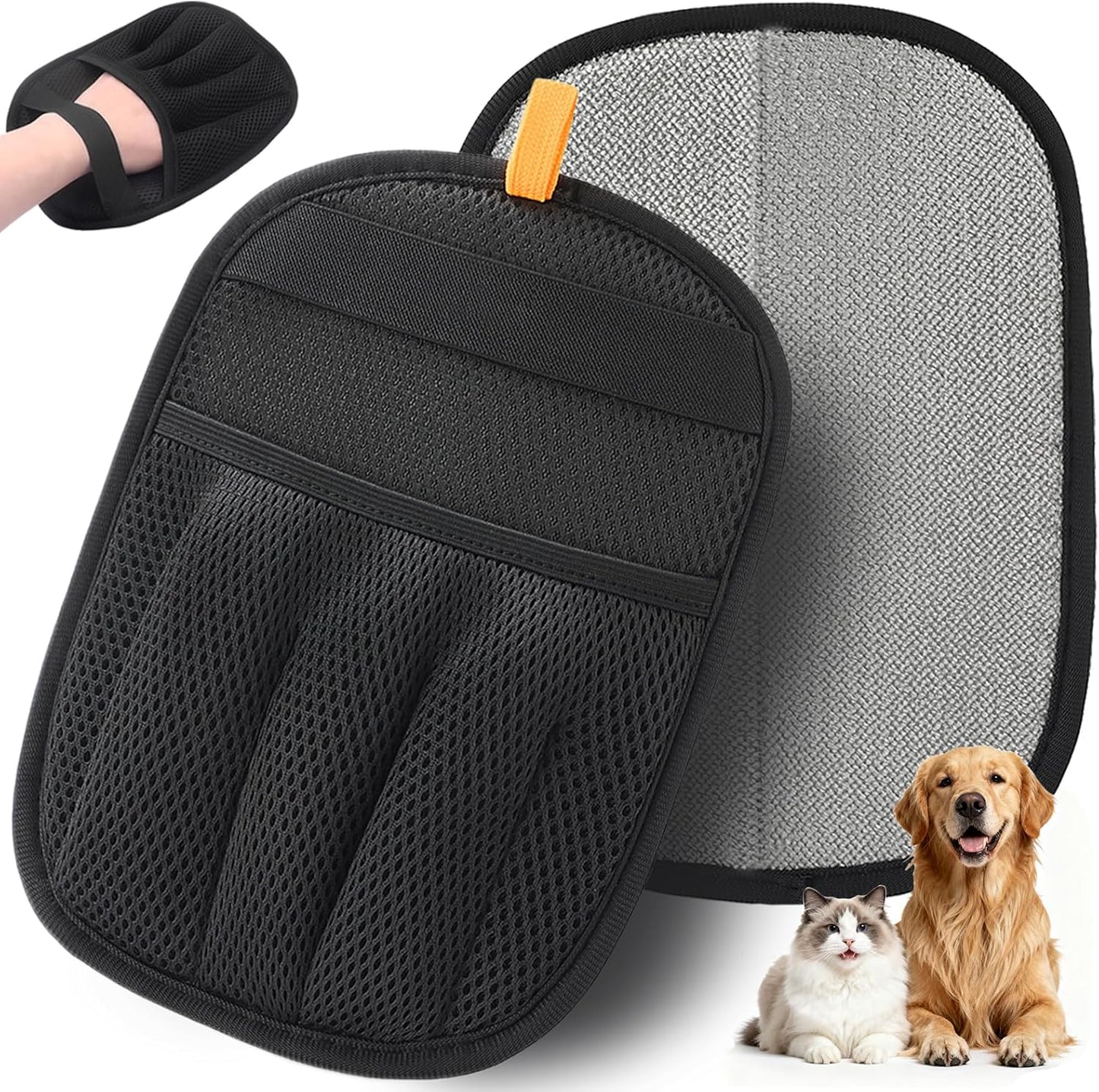 Pet Hair Removal Glove ,2025 Upgrade Five-Finger