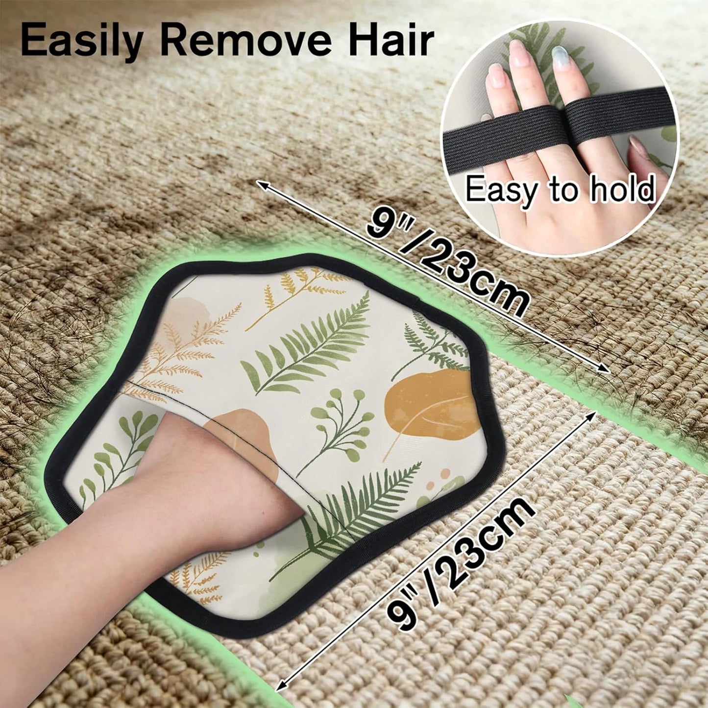 Pet Hair Removal Glove for Dogs Cats Reusable Washable Set