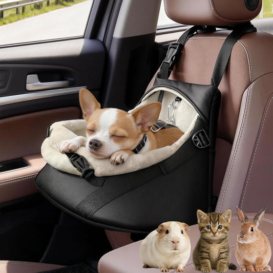 1-7lbs Tiny Dog Car Seat for Teacup Chihuahua Yorkie Luxury