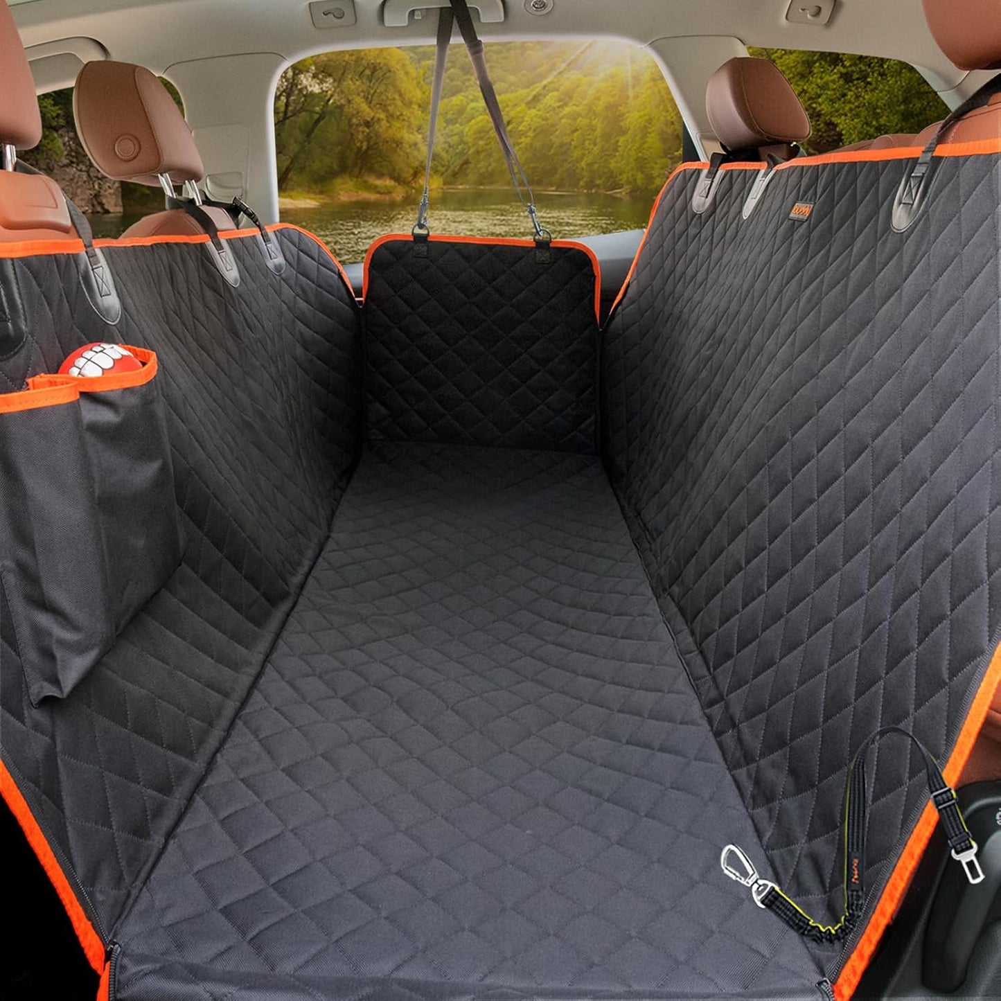 Dog Car Seat Covers , Dog Seat Cover with Side Flaps from