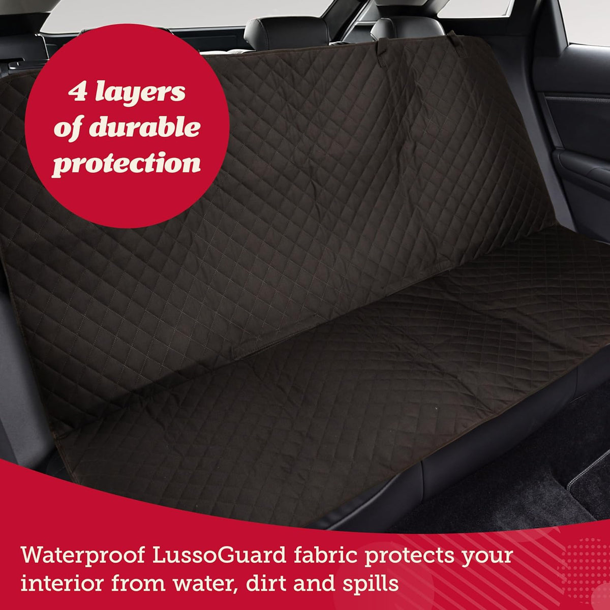 Dog Car Seat Cover - Waterproof & Non-Slip Seat Protector