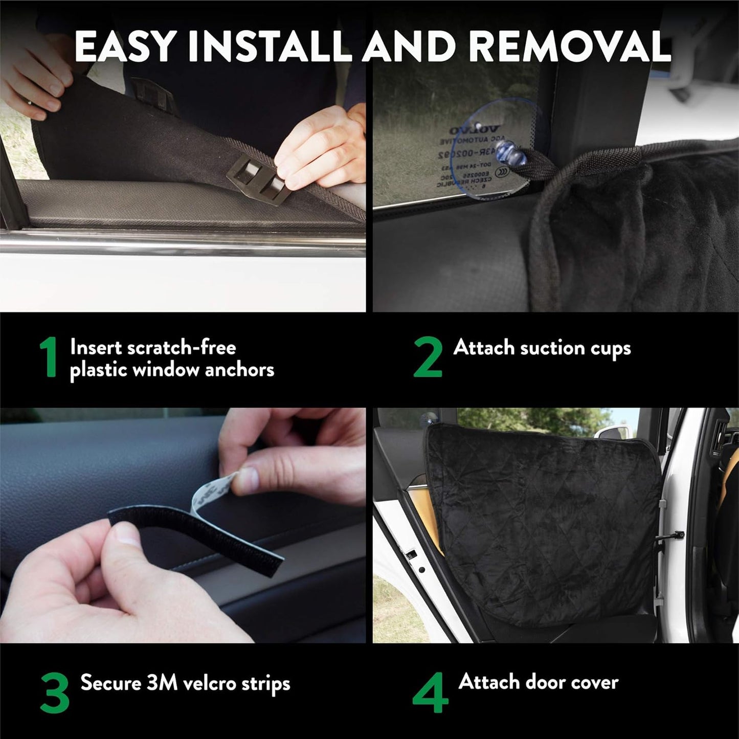 Premium Car Door Protector | Washable & Waterproof Interior