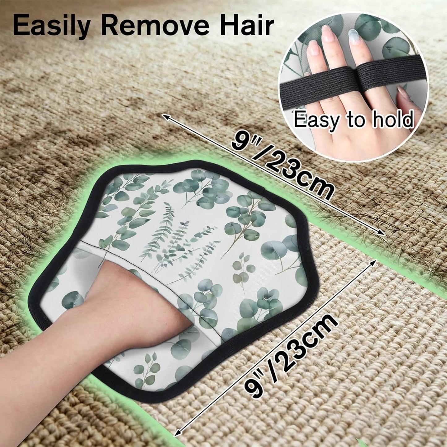 Pet Hair Removal Glove for Dogs Cats Reusable Washable Set