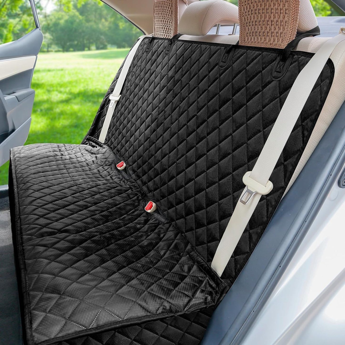 Waterproof Scratchproof Pet Bench Seat Covers for Cars