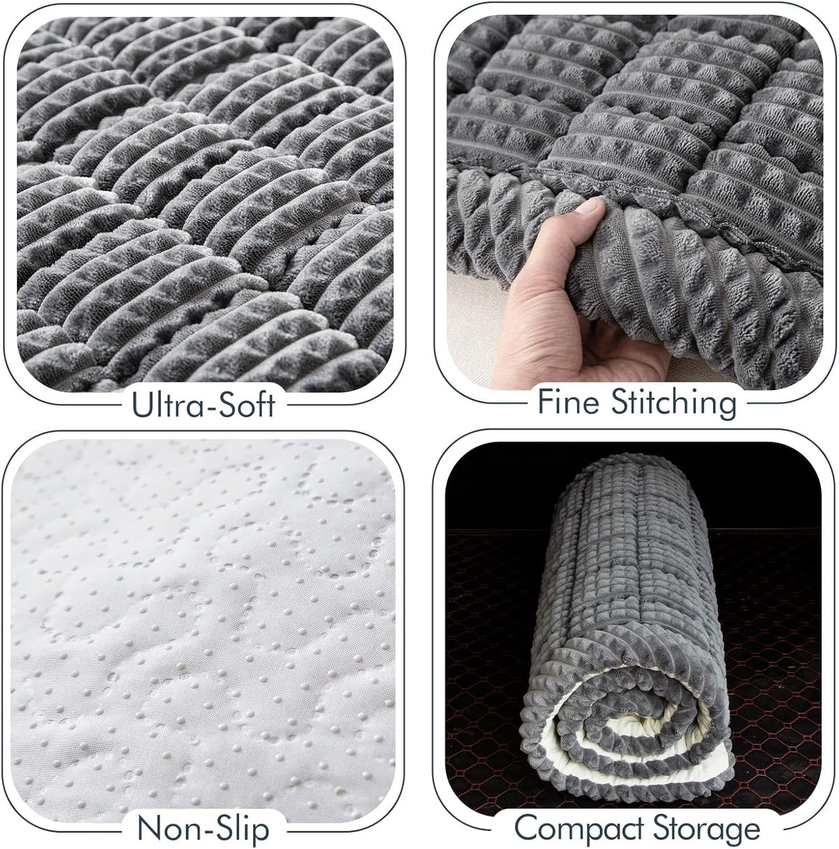 Dog Bed for Car, Pet Travel Backseat Mat for Vehicle SUV