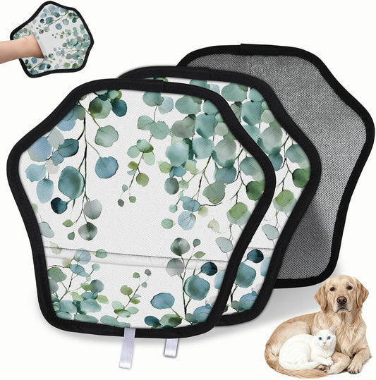Pet Hair Removal Glove for Dogs Cats Reusable Washable Set