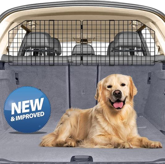 Dog Car Barrier for SUV Trunk Cargo Area, Foldable &