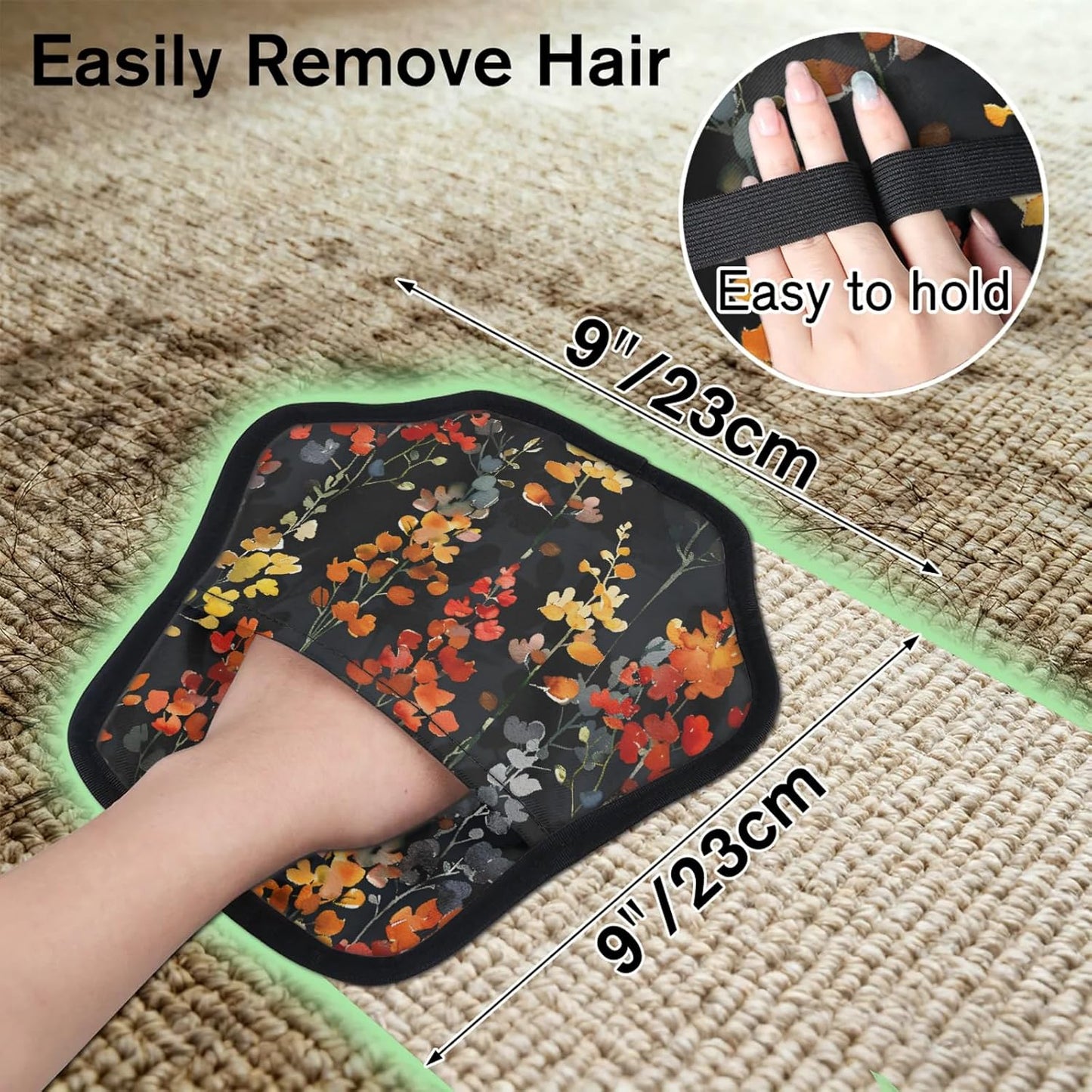 Pet Hair Removal Glove for Dogs Cats Reusable Washable Set