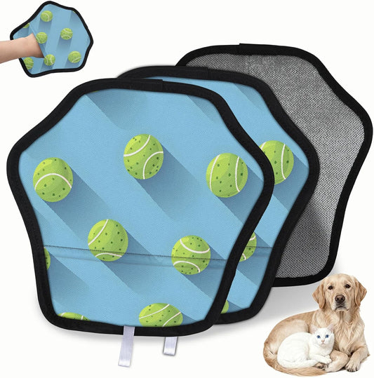 Pet Hair Removal Glove for Dogs Cats Reusable Washable Set