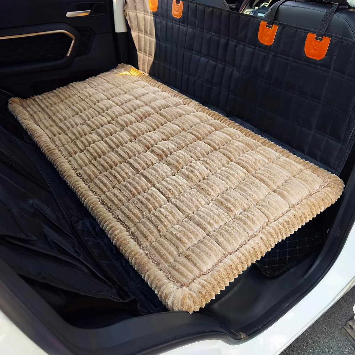 Dog Bed for Car, Backseat Pet Bed Mat, Dog Seat Cover for