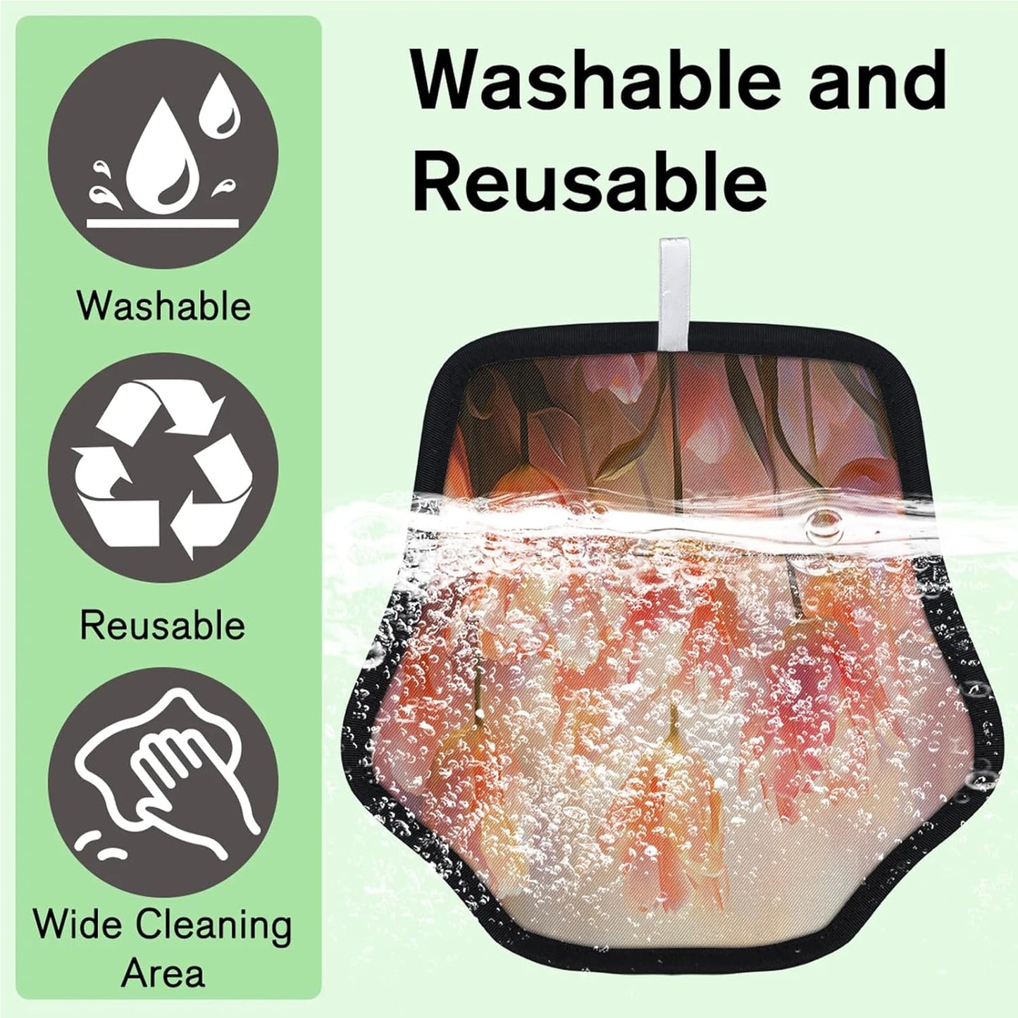 Pet Hair Removal Glove for Dogs Cats Reusable Washable Set