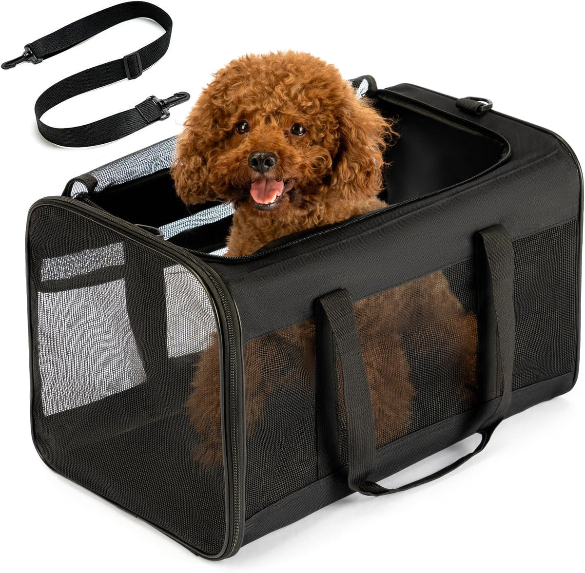 Dog Carrier Bag,Soft-Sided Pet Carriers for Dogs with