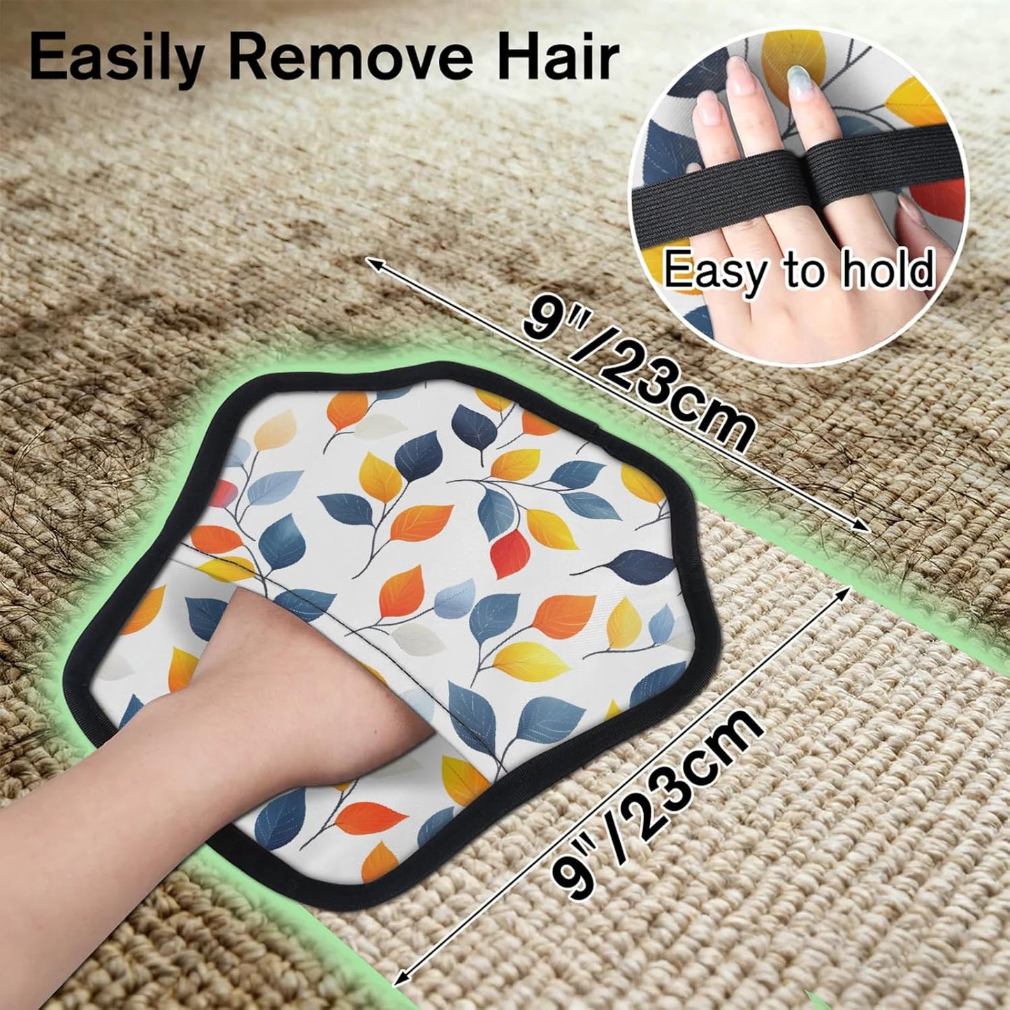 Pet Hair Removal Glove for Dogs Cats Reusable Washable Set