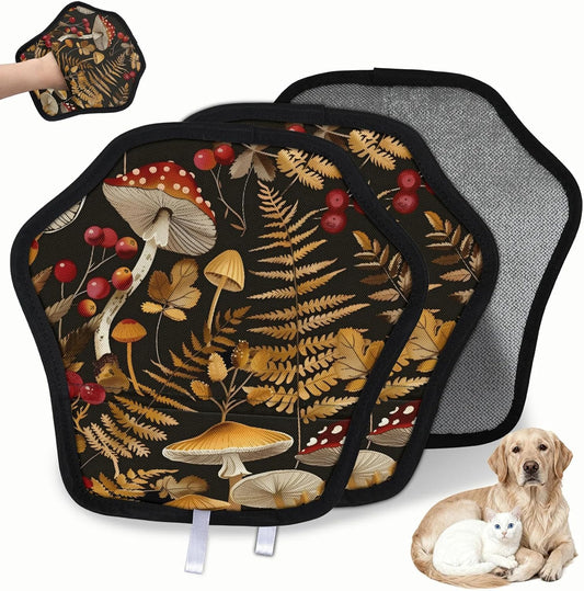 Pet Hair Removal Glove for Dogs Cats Reusable Washable Set