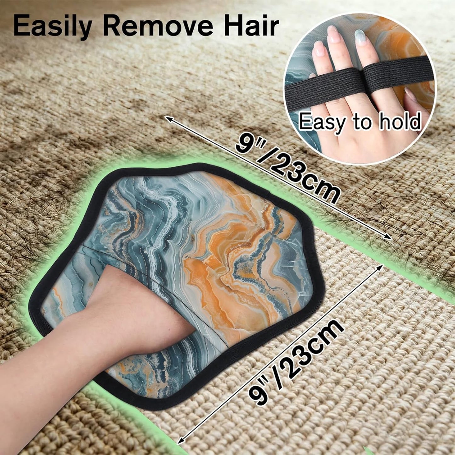 Pet Hair Removal Glove for Dogs Cats Reusable Washable Set