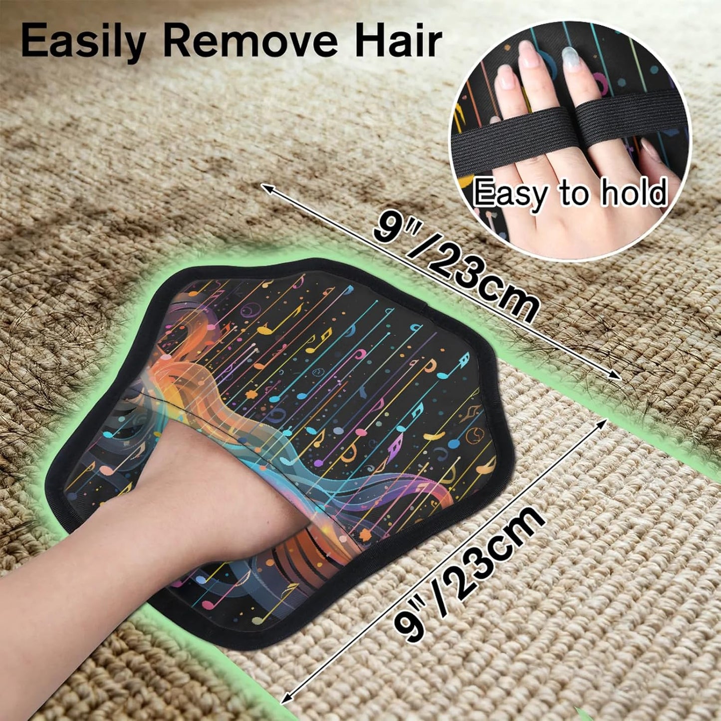 Pet Hair Removal Glove for Dogs Cats Reusable Washable Set