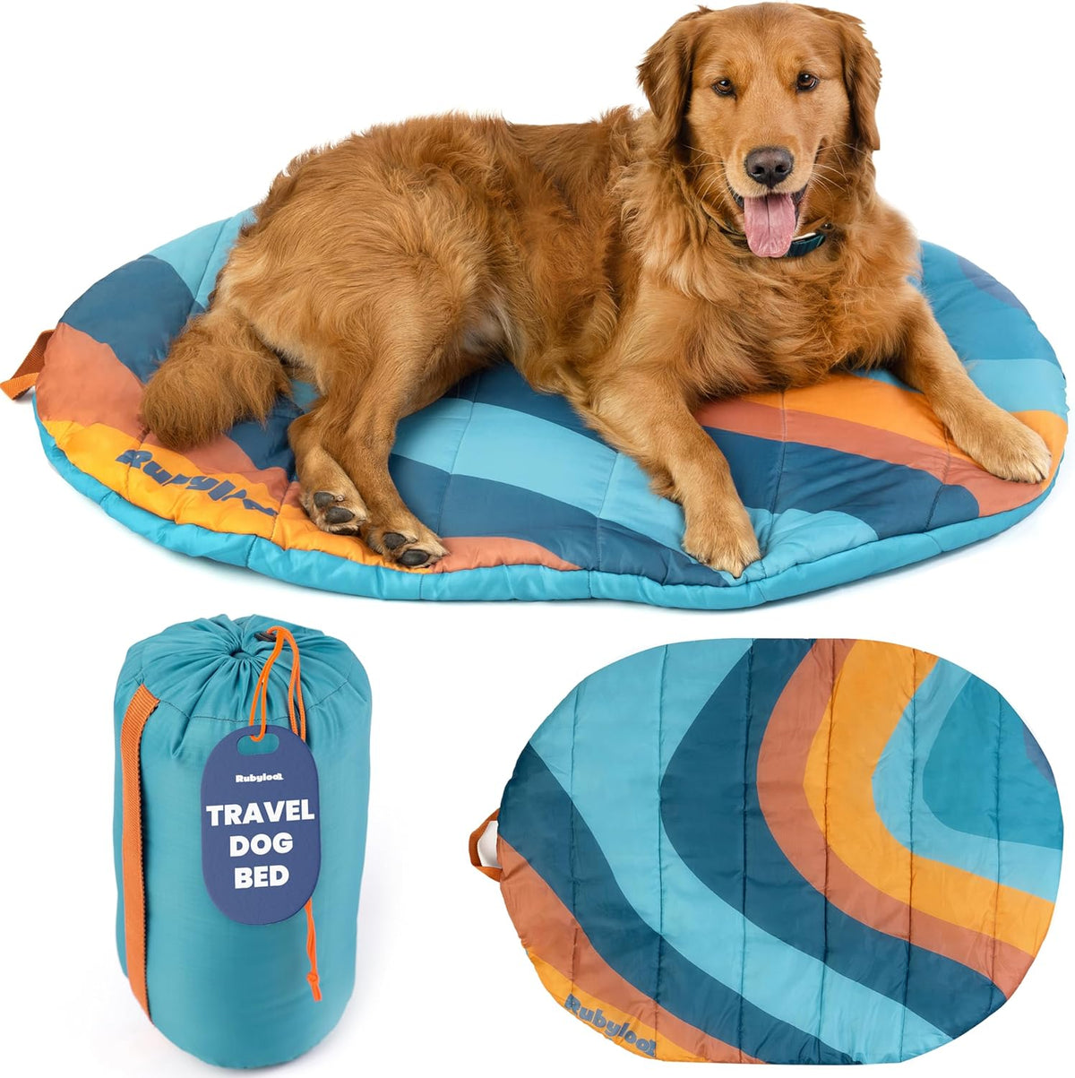 Travel Dog Bed - Foldable & Packable for Travel, Road Trip