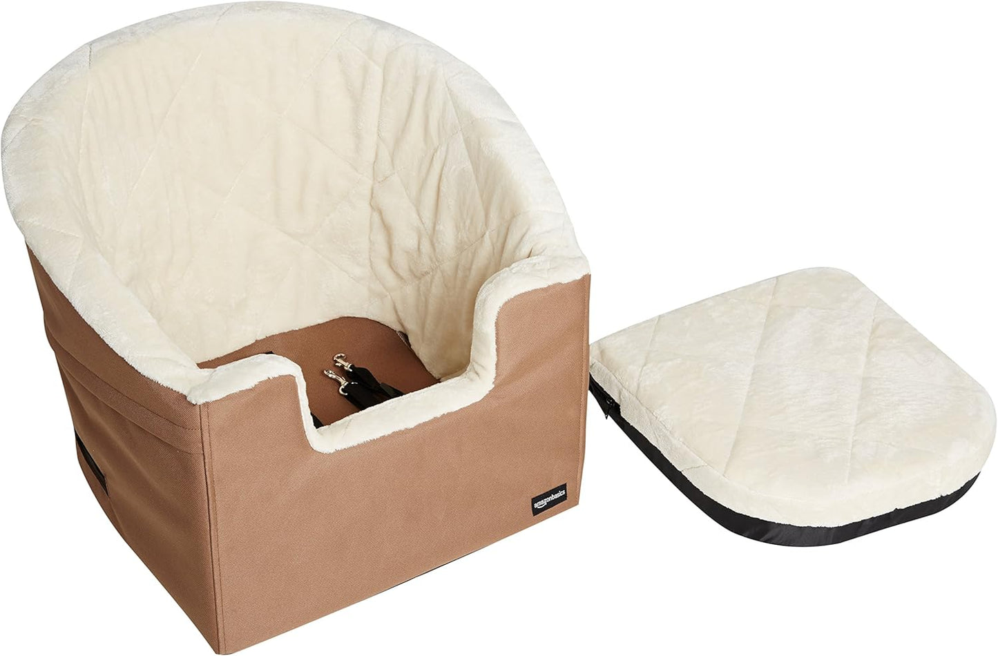 Dog Car Seat Booster for Small Dogs up to 25lbs, Washable