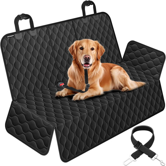 Dog Car Seat Cover for Back Seat - Waterproof Car Seat
