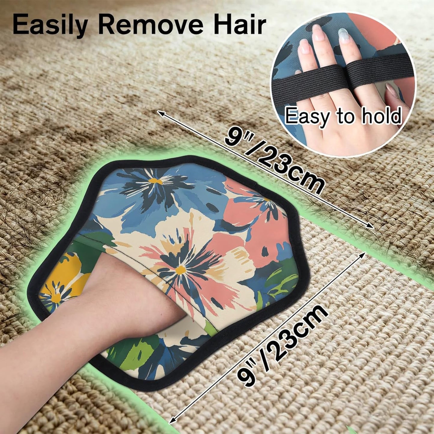 Pet Hair Removal Glove for Dogs Cats Reusable Washable Set