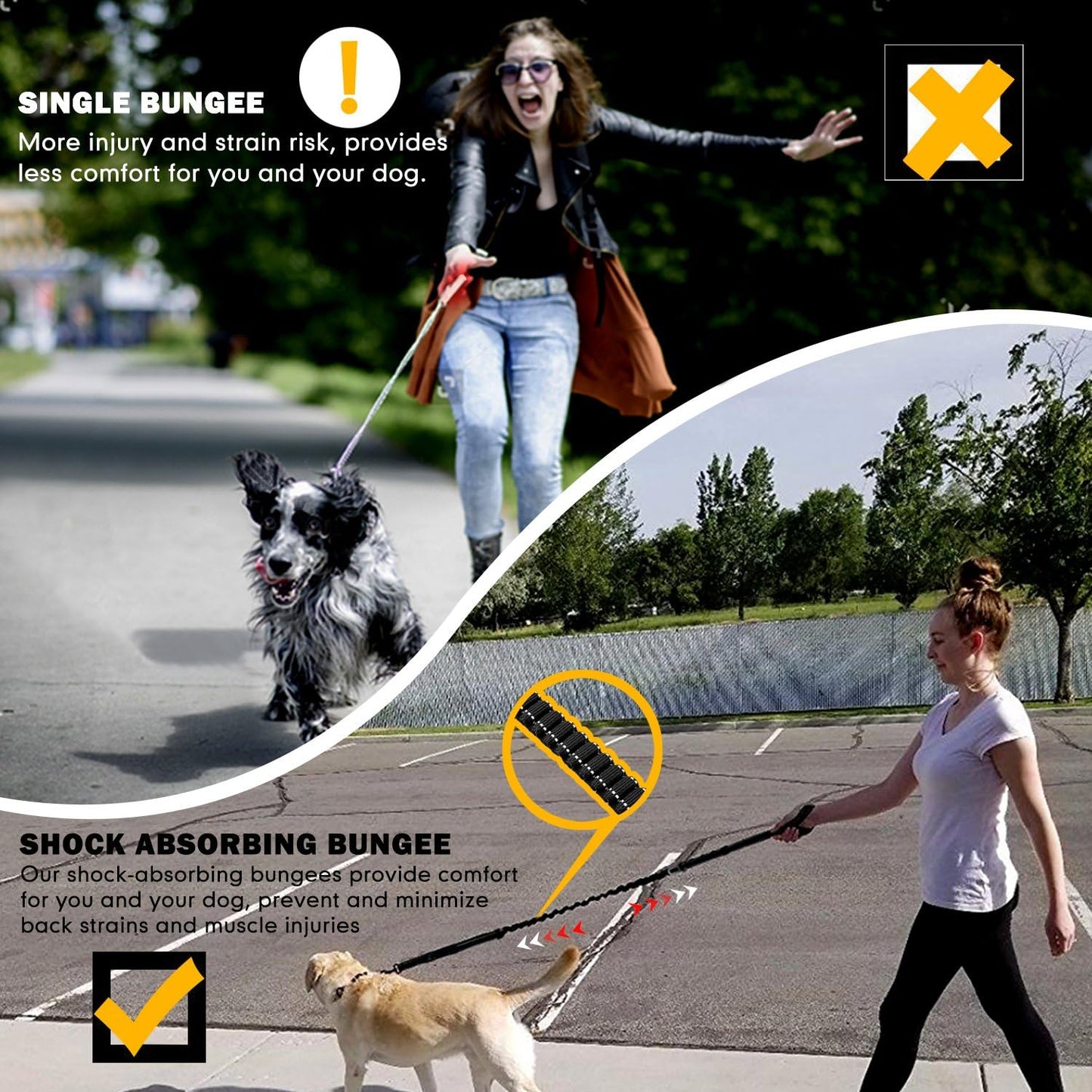 Heavy Duty Dog Leash Especially Large Dogs Up to 150lbs