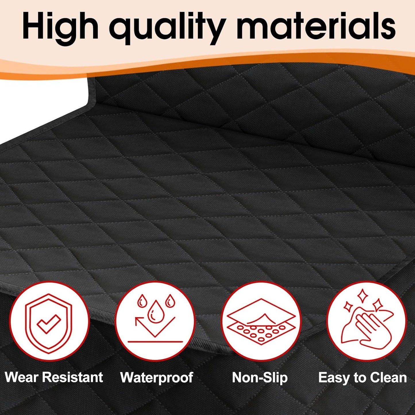 Dog Car Seat Cover, Front Dog Car Seat Cover Nonslip